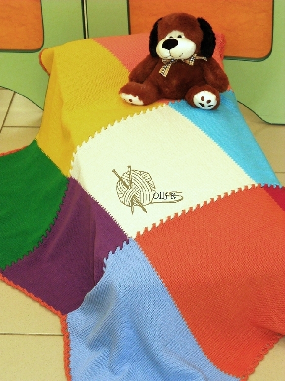 Детский плед " Красочный"