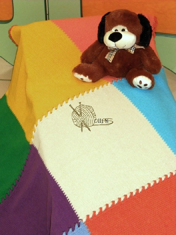 Детский плед " Красочный"