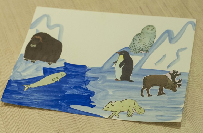 Горошек рисует, или занятия в 2 года 7 месяцев.