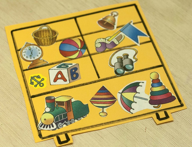 Горошек рисует, или занятия в 2 года 7 месяцев.