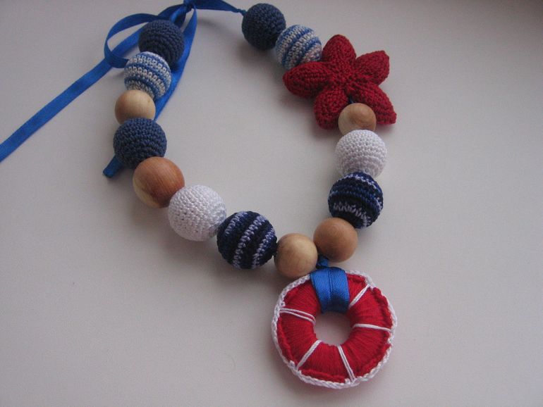 Бусы "Морские"