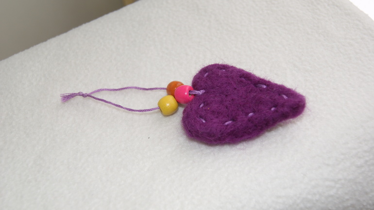 валяние и ребенок.