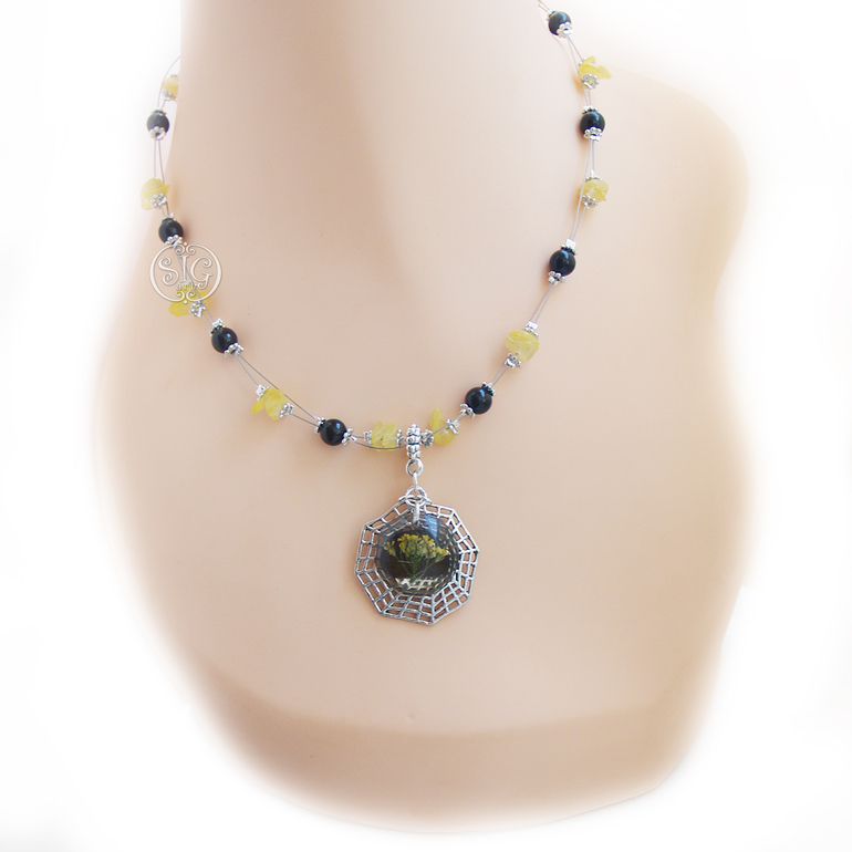 "Лунный свет" - комплект украшений