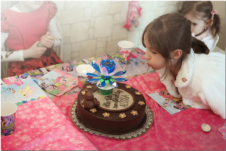 День рождения Алисы. Отчетик.