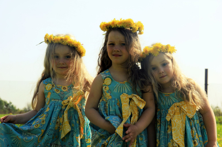 мои солнечные тройняшки