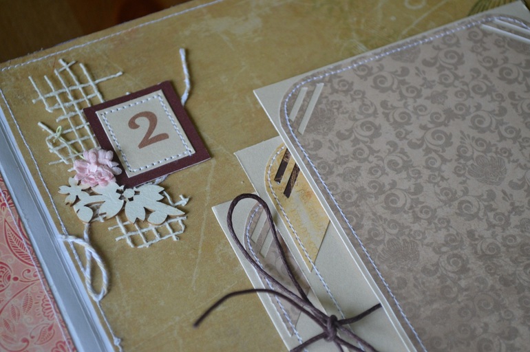 Альбом первого годика для Вареньки