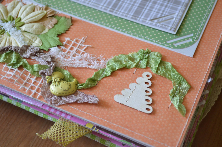 Альбом первого годика для Софьи