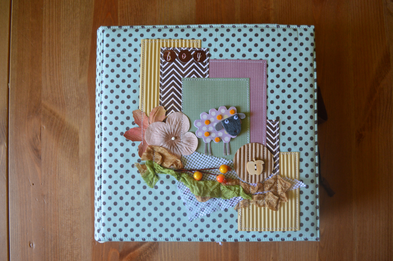 Альбом ручной работы для новорожденного + мамины сокровища