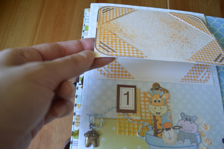 Альбом ручной работы для новорожденного + мамины сокровища