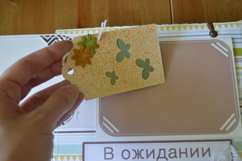 Альбом ручной работы для новорожденного + мамины сокровища