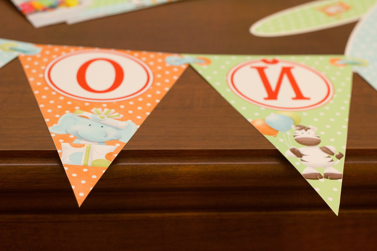 День рождения с забавными зверятами!