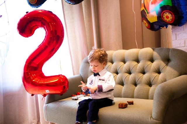 День рождения Илюши - 2 годика