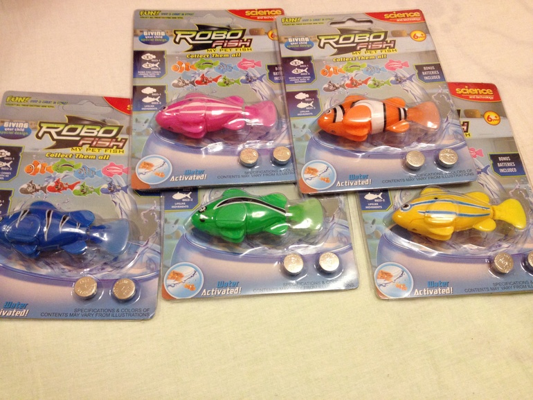 Робо-рыбки.