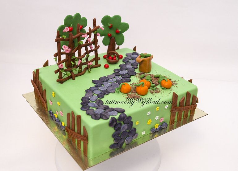 Торт "Огород"