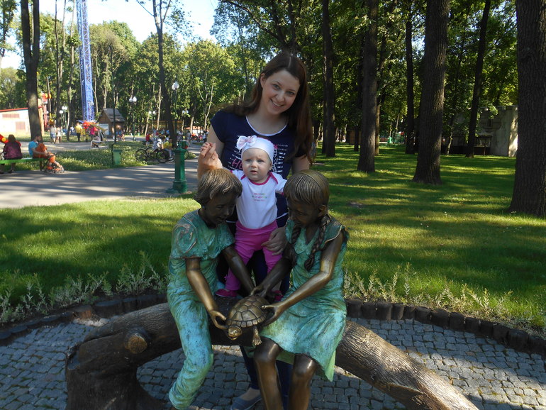 Наша прогулка в парке