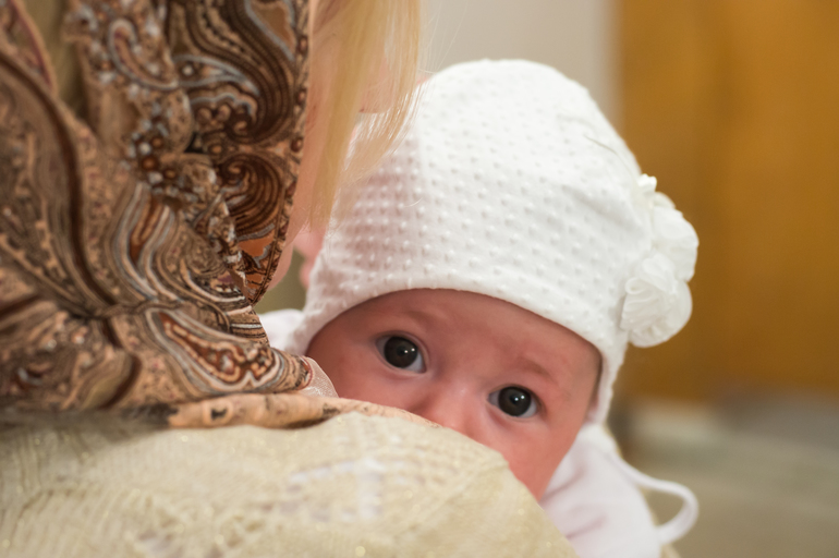 Как мы крестили Александру