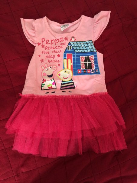 Свинка Пеппа для любимых принцесс! Новая фирменная одежда