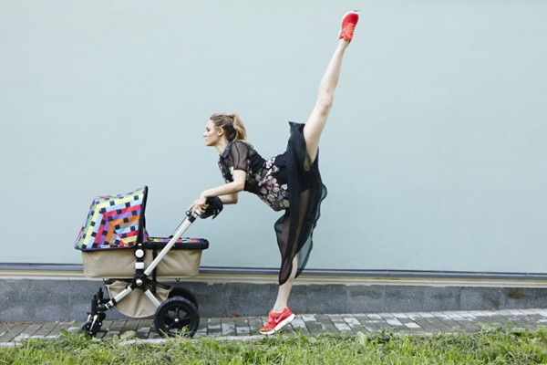 Фитнес с малышом для активной мамы