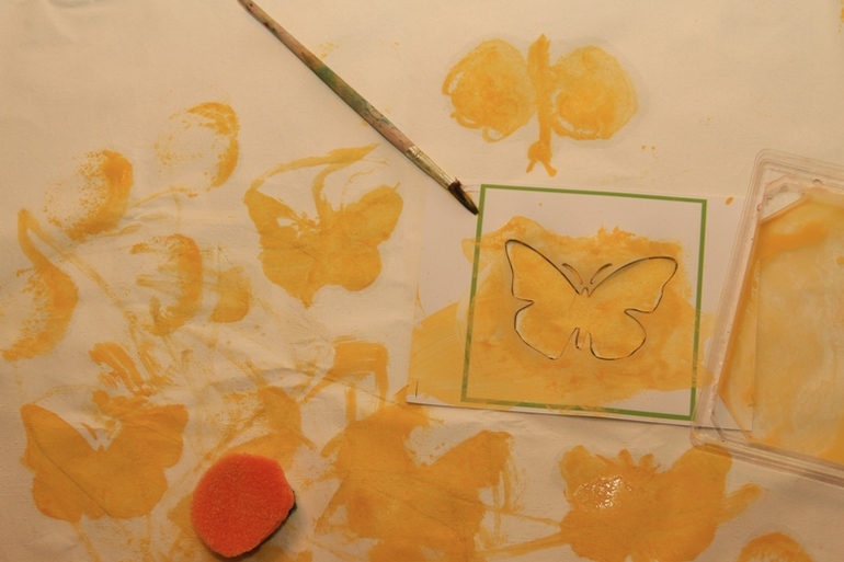 Отчет по ТН "Насекомые" . День 1 - Бабочка