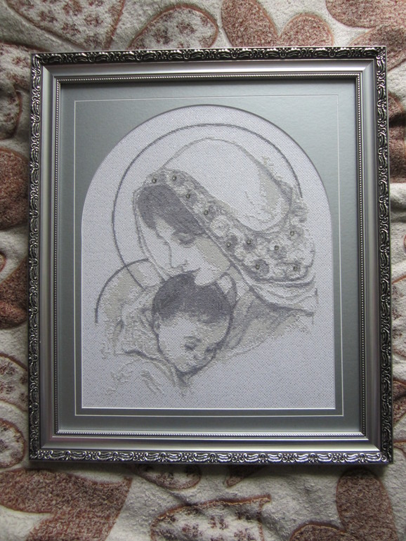 Оформила роботи к рождению дочери