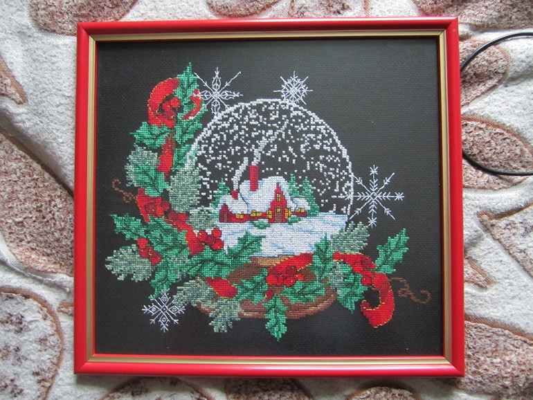 Оформила роботи к рождению дочери