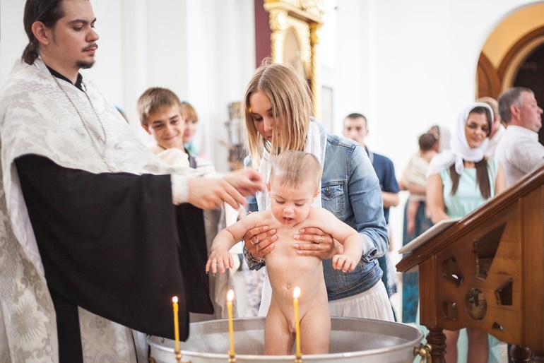 Крещение Митюши