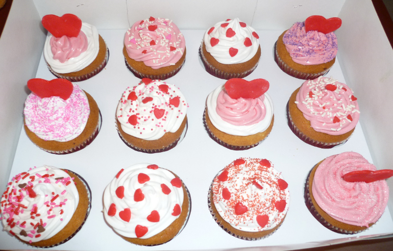 Капкейки разные