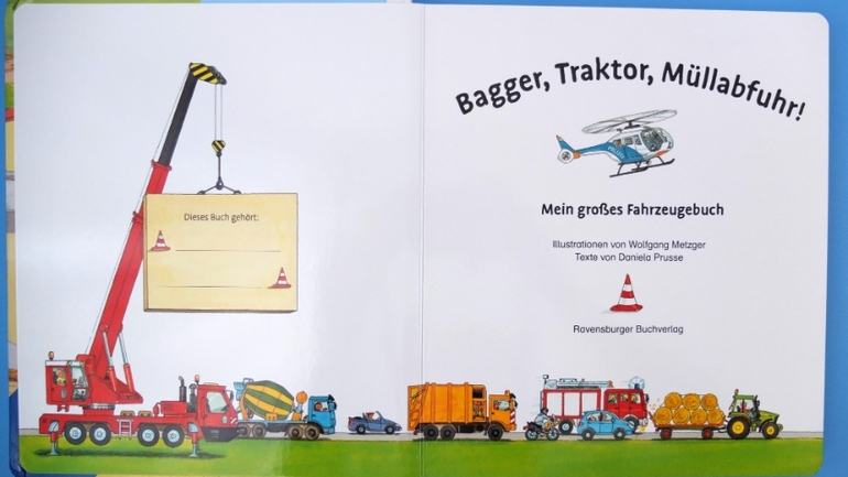 Книги про машинки и другую технику, которые мы читаем в 1г.5м.