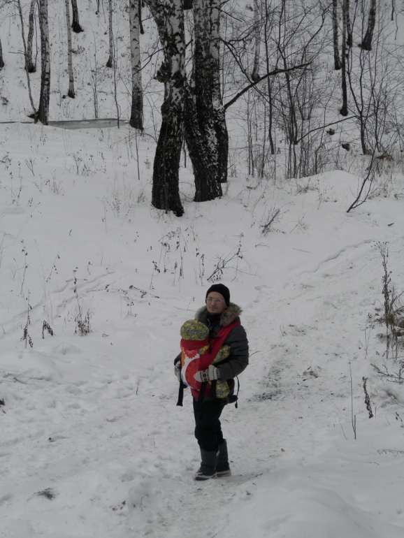 слингопрогулка слингопапы