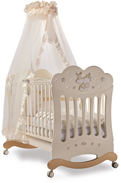 Детская кроватка Feretti Etoile (продольный маятник)