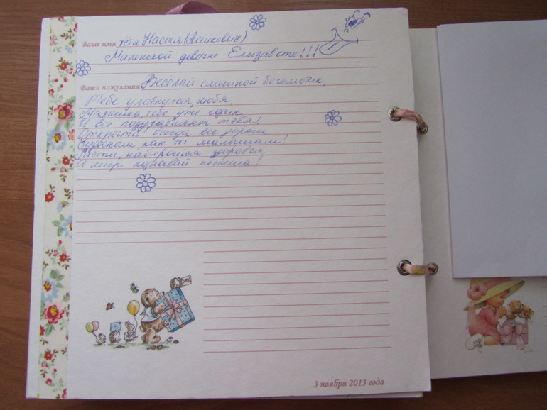 книга пожеланий