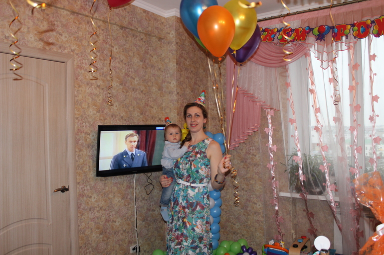 Первый День Рождения маленького Льва