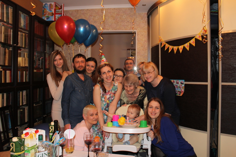 Первый День Рождения маленького Льва