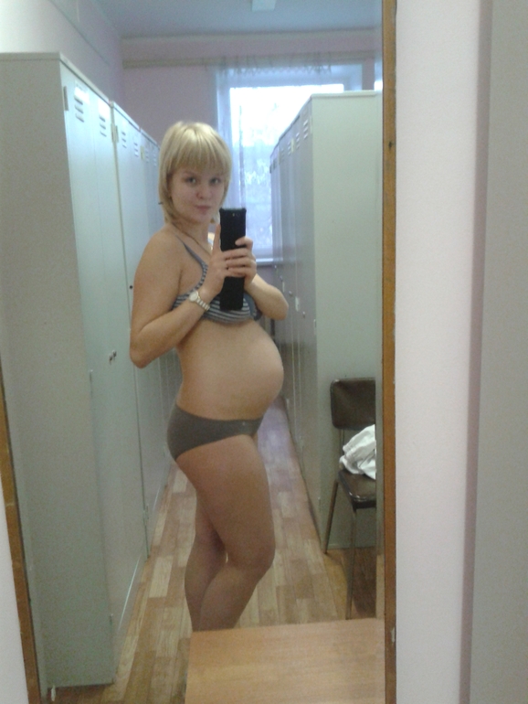 Нам сегодня ровно 25 неделек