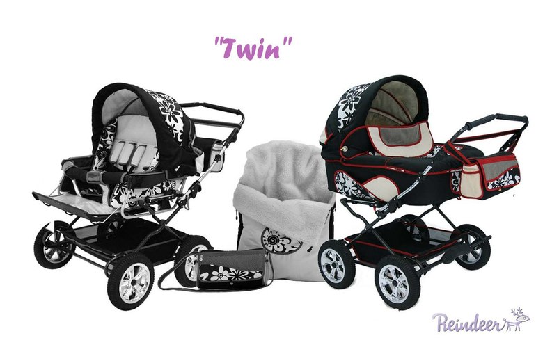 Коляска Reindeer Twin для двойни