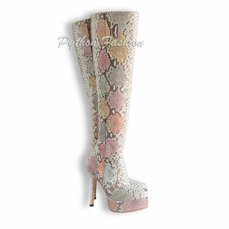 Изделия ручной работы из кожи питона, ската, крокодила и др.