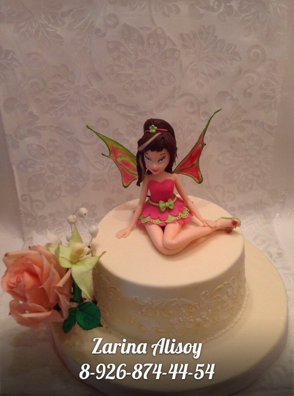 Мой первый тортик с Винкс