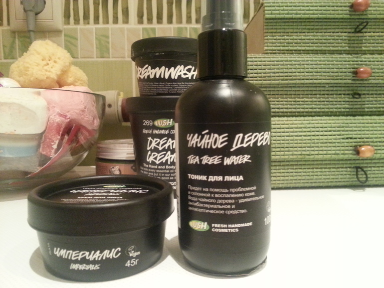 пополнение к косметичке или мой любимый Lush