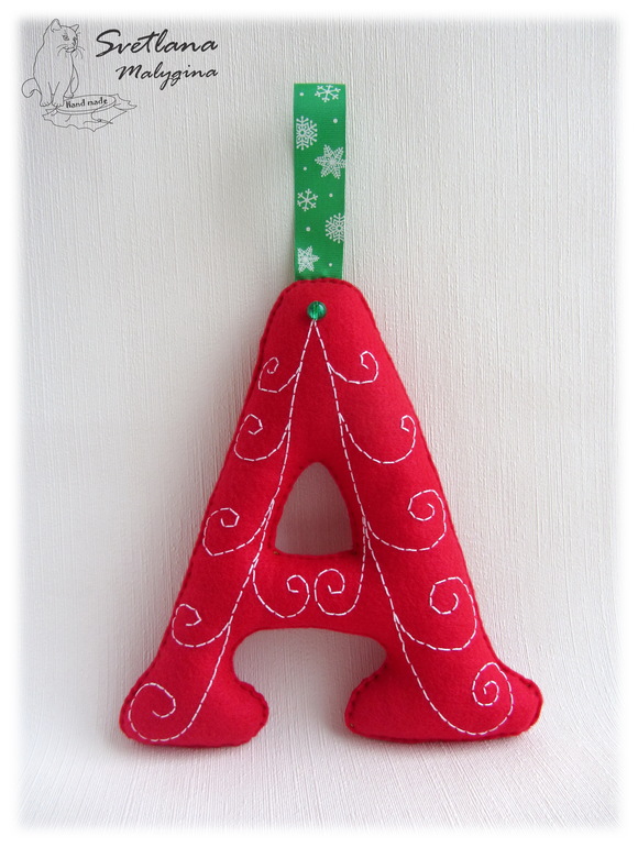 Имя из фетра Имя из фетра