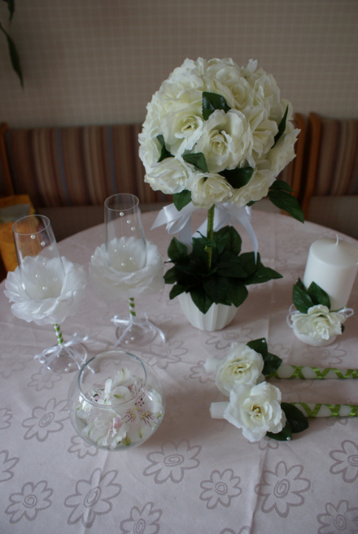 Подруга выходит замуж. Свадебный набор.