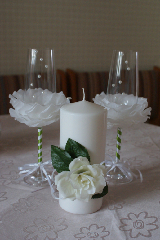 Подруга выходит замуж. Свадебный набор.