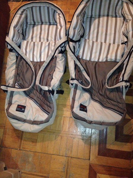 Продается коляска для двойни Hartan ZX II