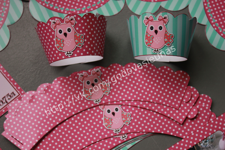 набор "Совушка" на первый День Рождения Анечки!