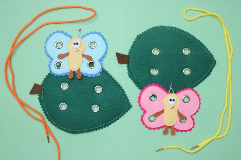 Маленькие шнуровки.