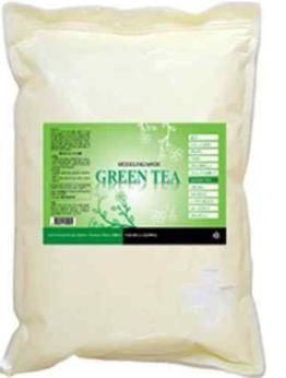 Альгинатная порошковая маска GREEN TEA - зеленый чай