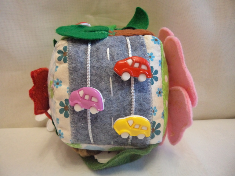 Развивающий мини-кубик №2