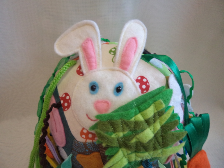 Развивающий мячик "Кто что ест"