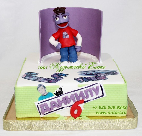 торт Креш из сериала "Crash & Bernstein"