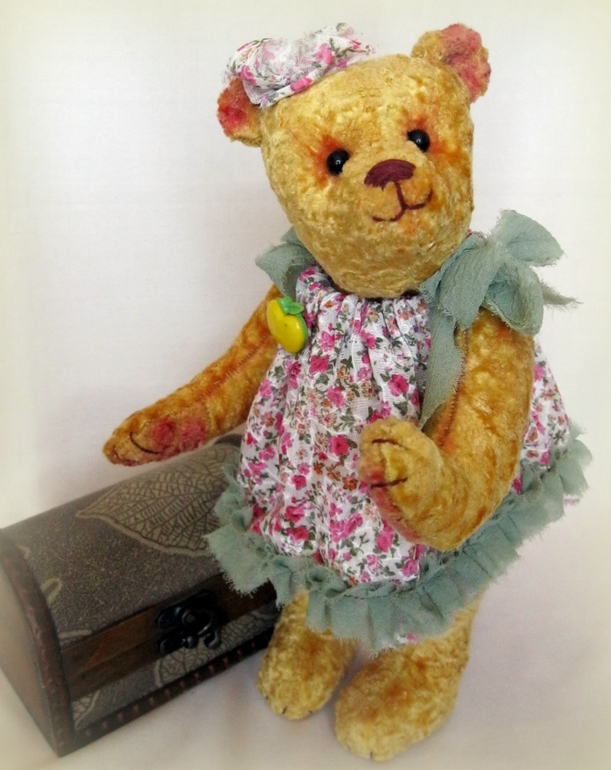 Маша Яблочкина . Мой первый мишка-тедди