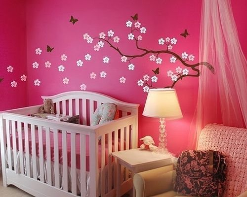 Отделка стен в детской